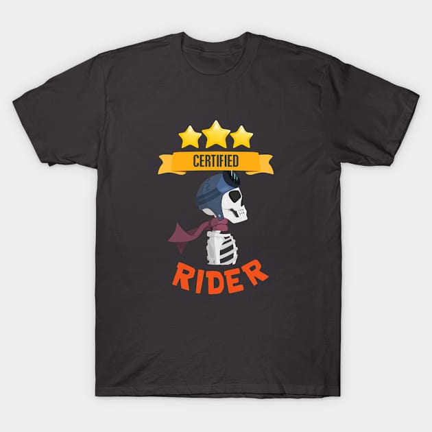 Certified Rider T-Shirt by Marshallpro